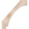 Ekena Millwork 5 1/2"W x 28"D x 32"H Imperial Smooth Knee Brace, Douglas Fir BRC06X28X32IMP00SDF - alternate 3